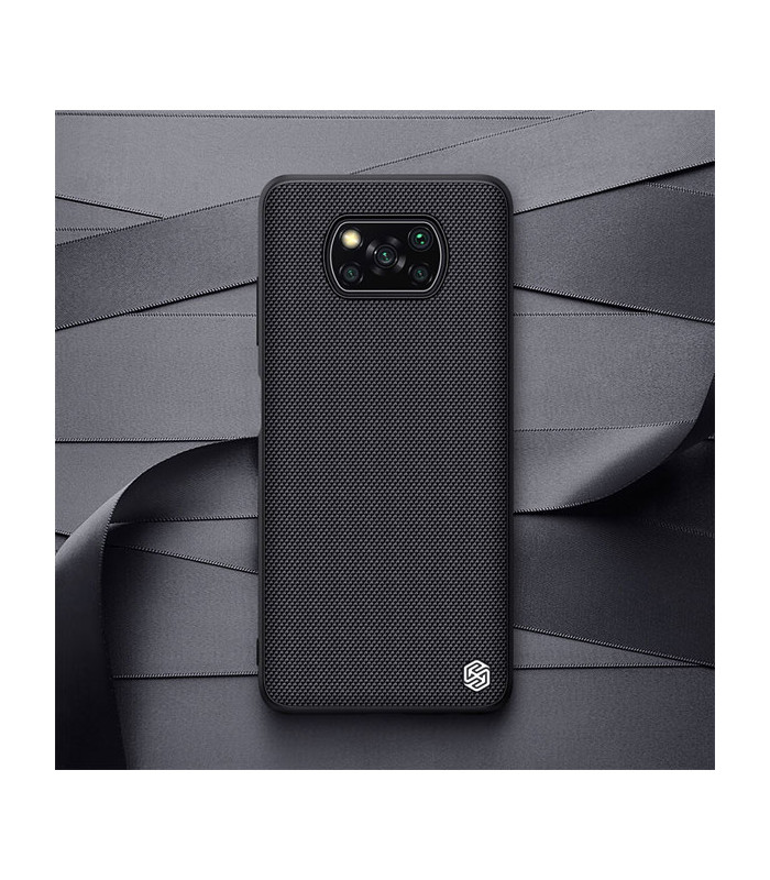 کاور محافظ نیلکین مدل Textured nylon fiber مناسب برای گوشی Xiaomi Poco X3 NFC/Poco X3 Pro