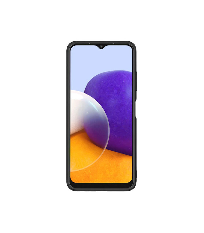 کاور محافظ نیلکین مدل Textured Nylon Fiber مناسب برای گوشی Samsung Galaxy A22 5G/F42 5G