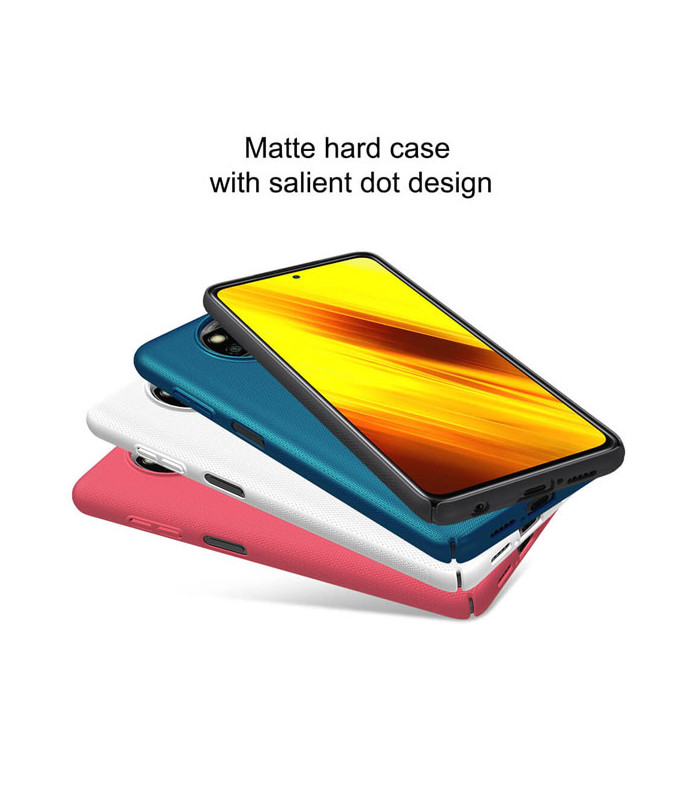 کاور محافظ نیلکین مدل Frosted Shield مناسب برای گوشی Xiaomi Poco X3 NFC/Poco X3 Pro
