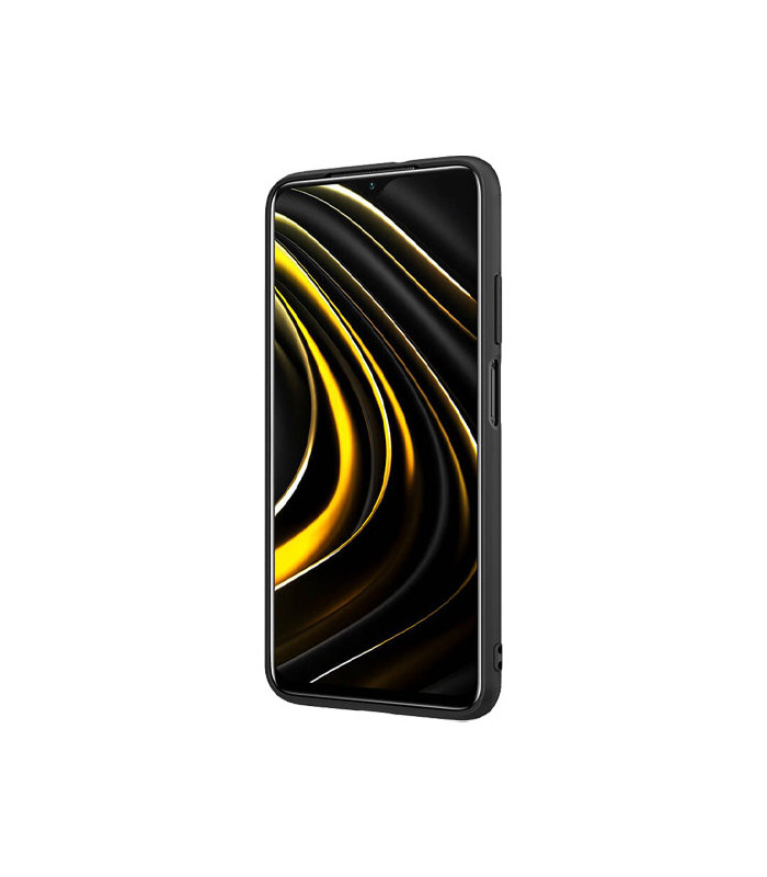 کاور محافظ نیلکین مدل Textured Nylon Fiber مناسب برای گوشی Xiaomi Poco M3