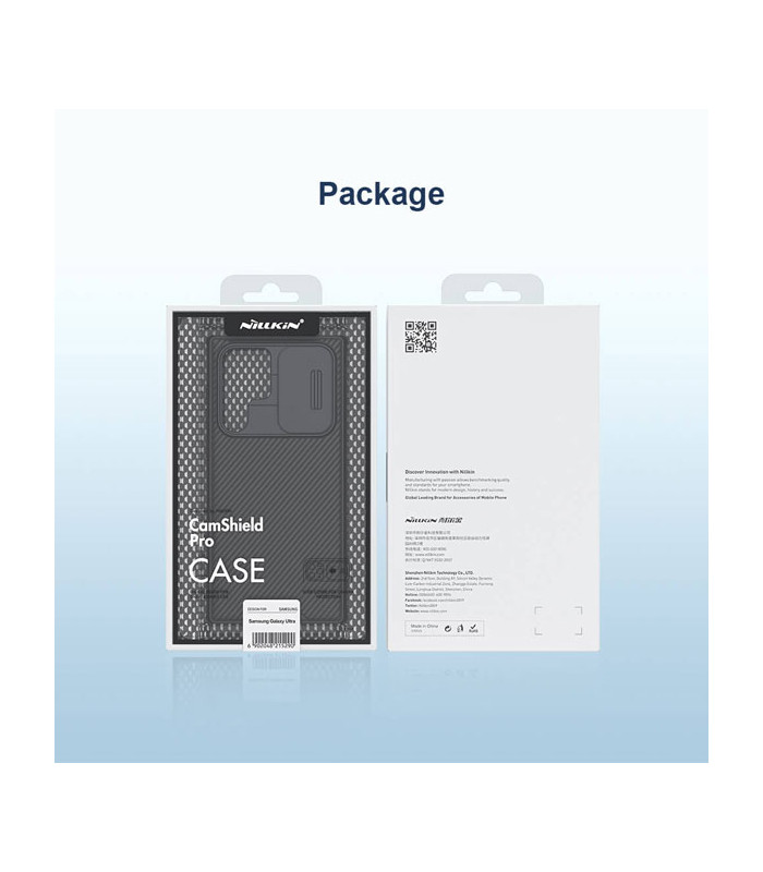کاور محافظ نیلکین مدل CamShield Pro مناسب برای گوشی Samsung Galaxy S22 Ultra 5G