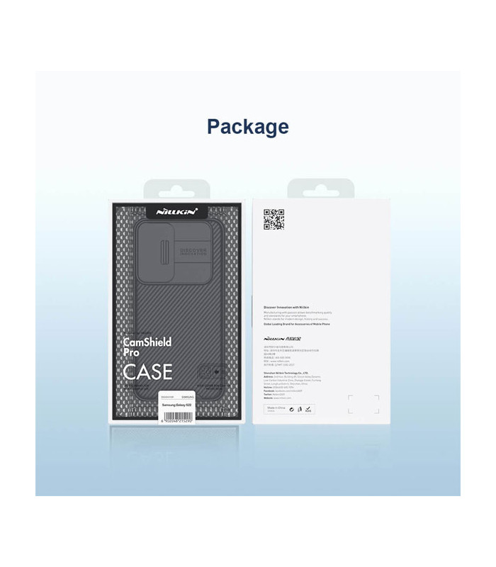 کاور محافظ نیلکین مدل CamShield Pro مناسب برای گوشی Samsung Galaxy S22 5G