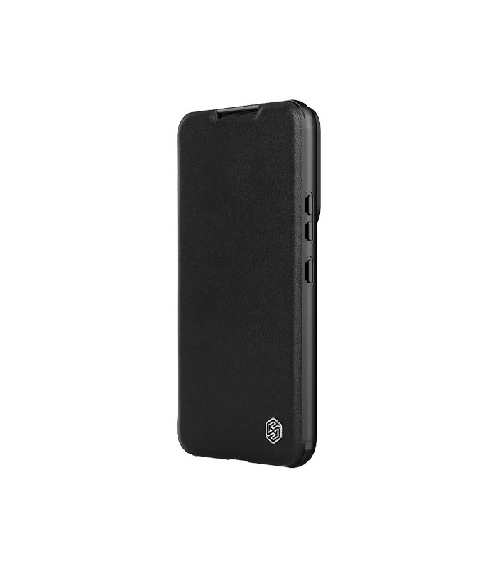 کیف محافظ نیلکین مدل Qin Pro Plain Leather Cloth مناسب برای گوشی Samsung Galaxy S22 5G