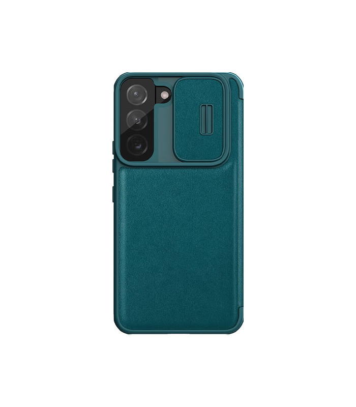 کیف محافظ نیلکین مدل Qin Pro Plain Leather Cloth مناسب برای گوشی Samsung Galaxy S22 5G