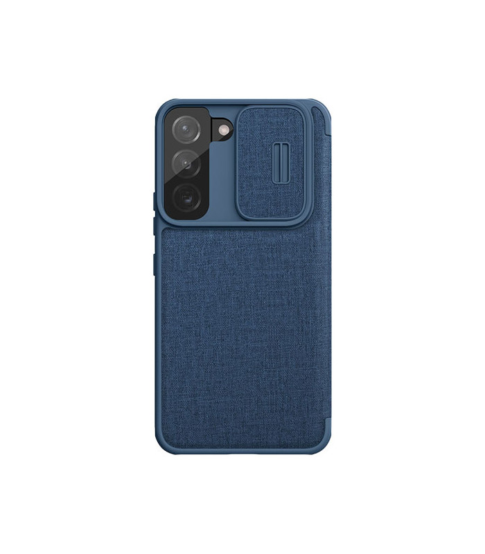 کیف محافظ نیلکین مدل Qin Pro Plain Leather Cloth مناسب برای گوشی Samsung Galaxy S22 5G