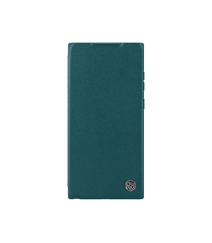 کیف محافظ نیلکین مدل Qin Pro Plain Leather Cloth مناسب برای گوشی Samsung Galaxy S22 Ultra 5G