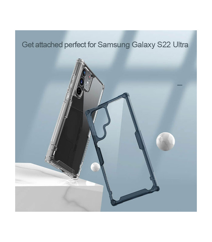 کاور ژله ای نیلکین مدل Nature TPU Pro مناسب برای گوشی Samsung Galaxy S22 Ultra 5G