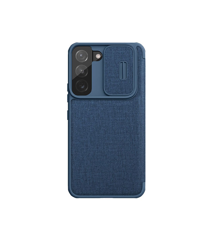 کیف محافظ نیلکین مدل Qin Pro Plain Leather Cloth مناسب برای گوشی Samsung Galaxy S22 Plus 5G