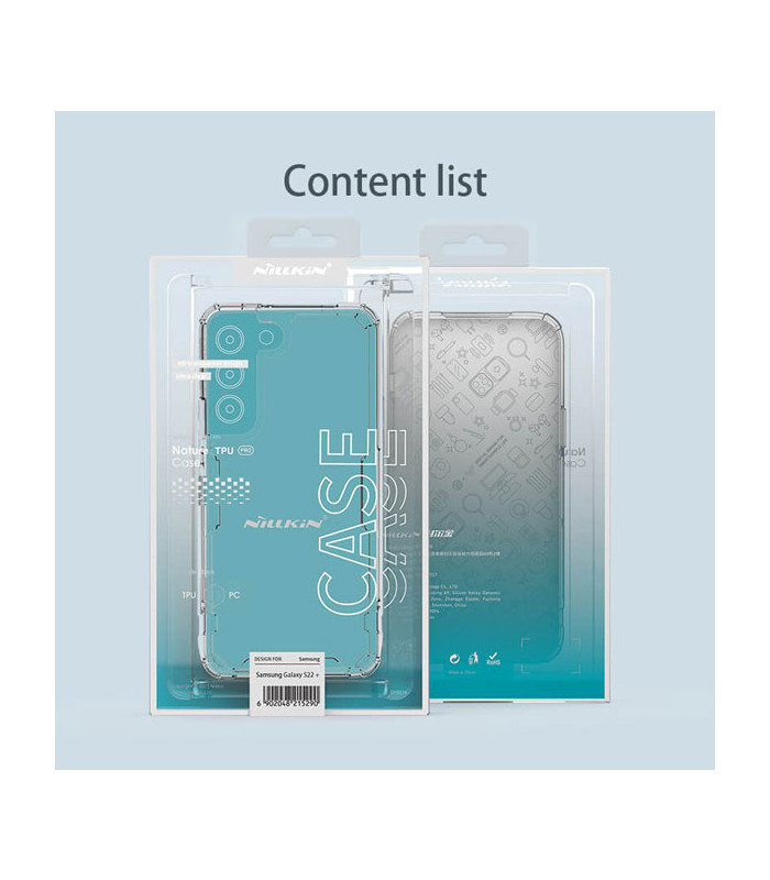 کاور ژله ای نیلکین مدل Nature TPU Pro مناسب برای گوشی Samsung Galaxy S22 Plus 5G