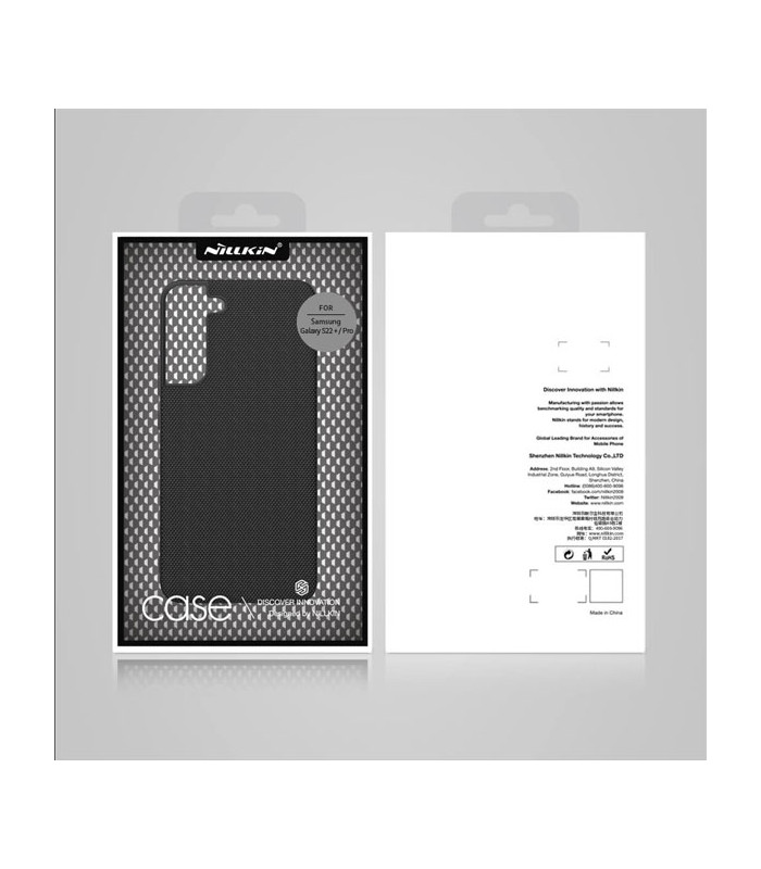 کاور محافظ نیلکین مدل Textured Nylon Fiber مناسب برای گوشی Samsung Galaxy S22 Plus 5G