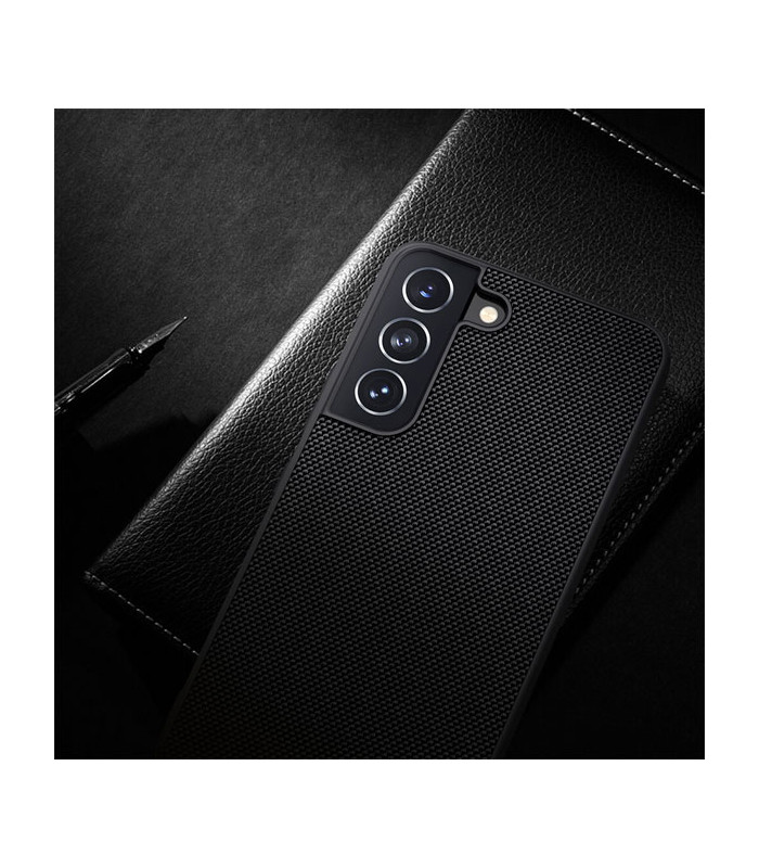 کاور محافظ نیلکین مدل Textured Nylon Fiber مناسب برای گوشی Samsung Galaxy S22 5G