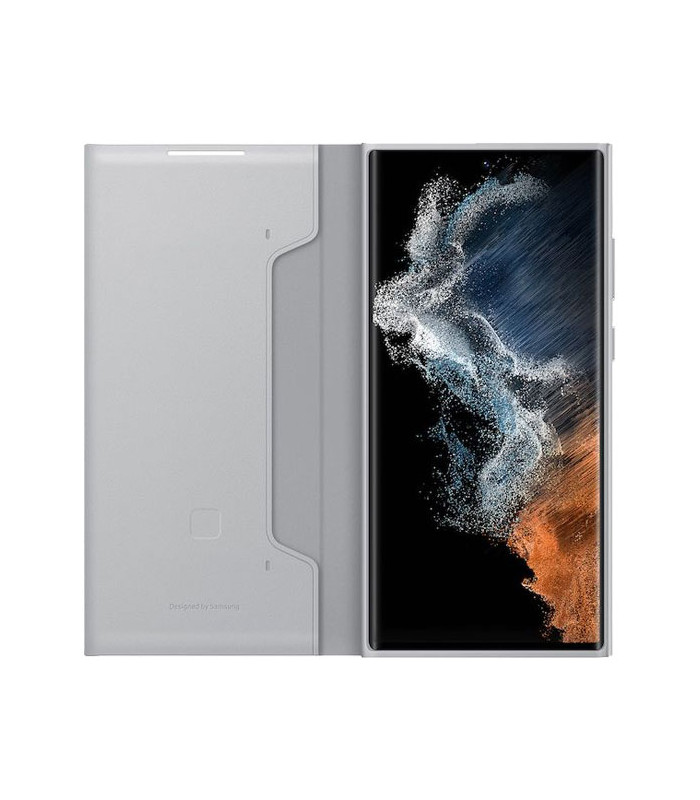 کیف کلاسوری مدل LED View Cover مناسب برای گوشی Galaxy S22 Ultra