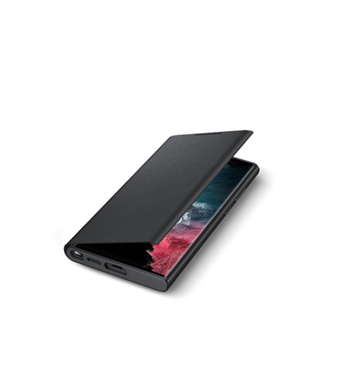 کیف کلاسوری مدل LED View Cover مناسب برای گوشی Galaxy S22 Ultra