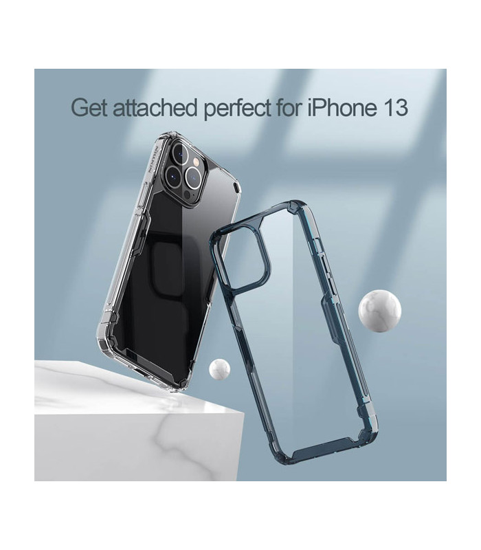 کاور ژله ای نیلکین مدل Nature TPU Pro مناسب برای گوشی Apple iPhone 13 Pro