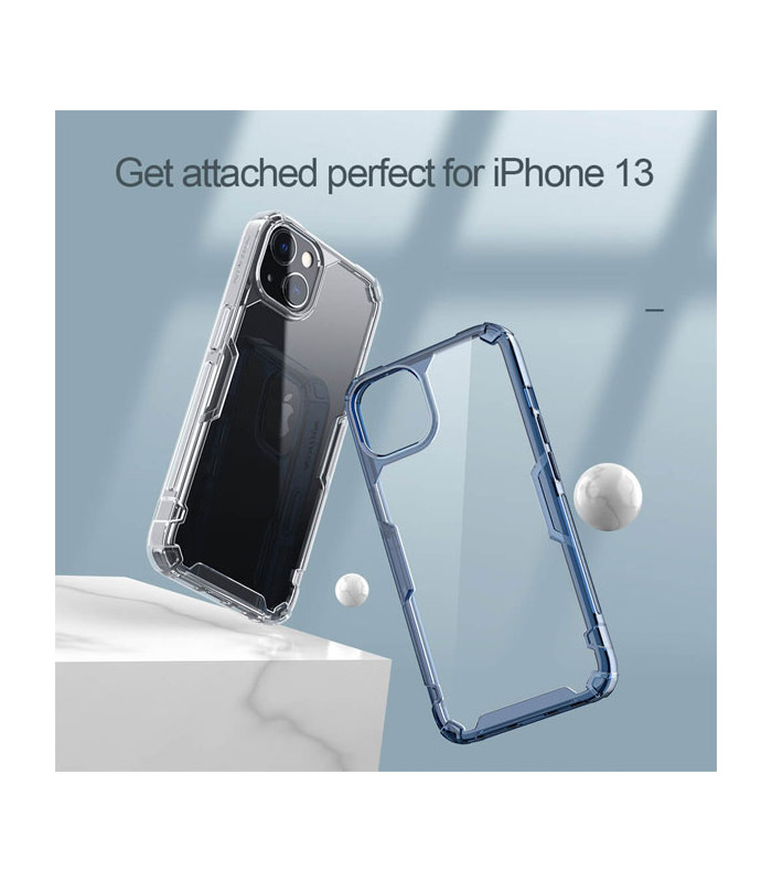 کاور ژله ای نیلکین مدل Nature TPU Pro مناسب برای گوشی Apple iPhone 13