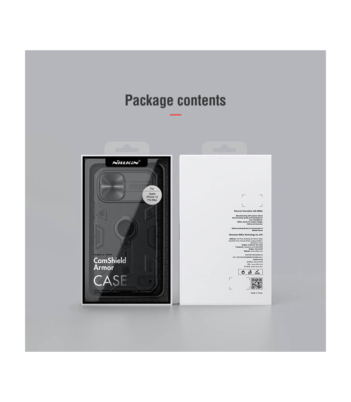 کاور محافظ نیلکین مدل CamShield Armor مناسب برای گوشی Apple iphone 12 Pro Max