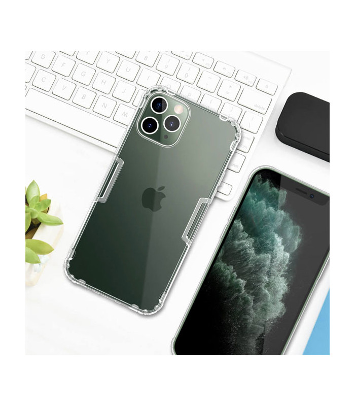 کاور ژله ای نیلکین مدل Nature TPU مناسب برای گوشی Apple iPhone 12/12 Pro