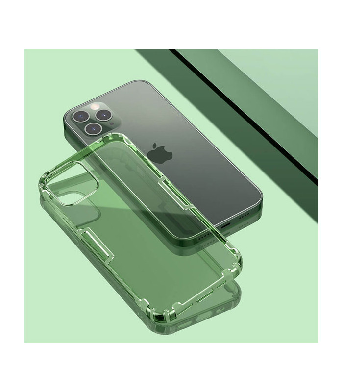 کاور ژله ای نیلکین مدل Nature TPU مناسب برای گوشی Apple iPhone 12/12 Pro