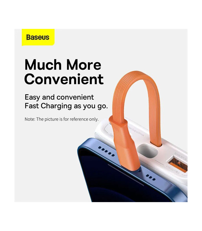 پاوربانک باسئوس مدل Block Digital Display PPBLK-02 با ظرفيت 10000 ميلی آمپر ساعت