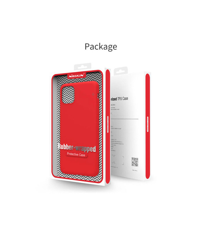 کاور سیلیکونی نیلکین مدل Rubber Wrapped Protective مناسب برای گوشی Apple iPhone 11 Pro Max