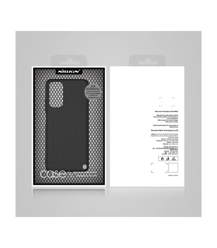 کاور محافظ نیلکین مدل Textured Nylon Fiber مناسب برای گوشی Xiaomi Redmi Note 11 Pro 4G/11 Pro 5G/11E Pro 5G