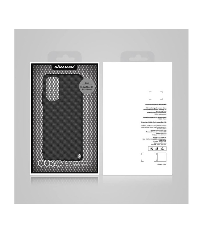 کاور محافظ نیلکین مدل Textured Nylon Fiber مناسب برای گوشی Xiaomi Redmi Note 11 4G/Note 11S 4G