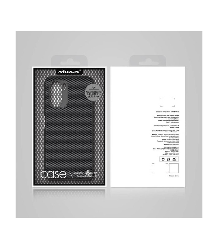 کاور محافظ نیلکین مدل Textured Nylon Fiber مناسب برای گوشی Xiaomi Redmi K40