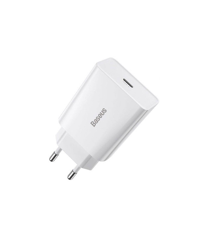 شارژر دیواری فست شارژ باسئوس مدل Speed Mini توان 20 وات