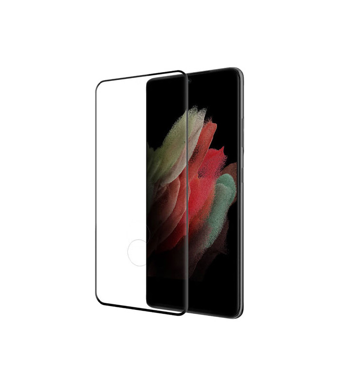محافظ صفحه نمایش نیلکین 3D CP Plus Max مناسب برای گوشی Samsung Galaxy S21 Ultra