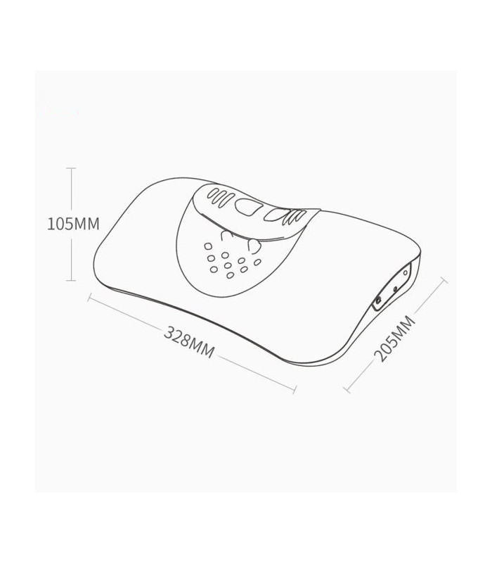 ماساژور گردن شیائومی مدل HoPhysio Multifunctional DH124A