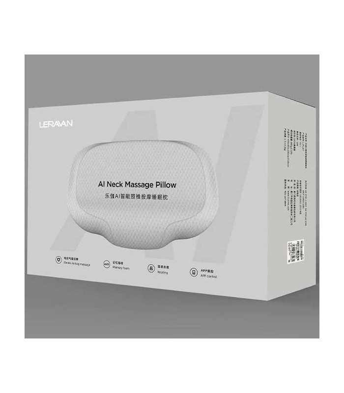 بالش طبی و ماساژور هوشمند شیائومی مدل Leravan AI Neck LJPL007-YPGY
