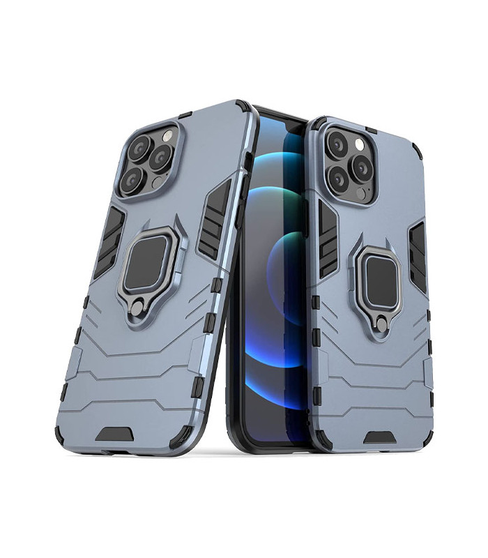 کاور محافظ کیشن مدل Keysion Shockproof Armor Ring Holder مناسب برای گوشی Apple iPhone 13 Pro Max