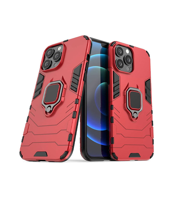کاور محافظ کیشن مدل Keysion Shockproof Armor Ring Holder مناسب برای گوشی Apple iPhone 13 Pro Max