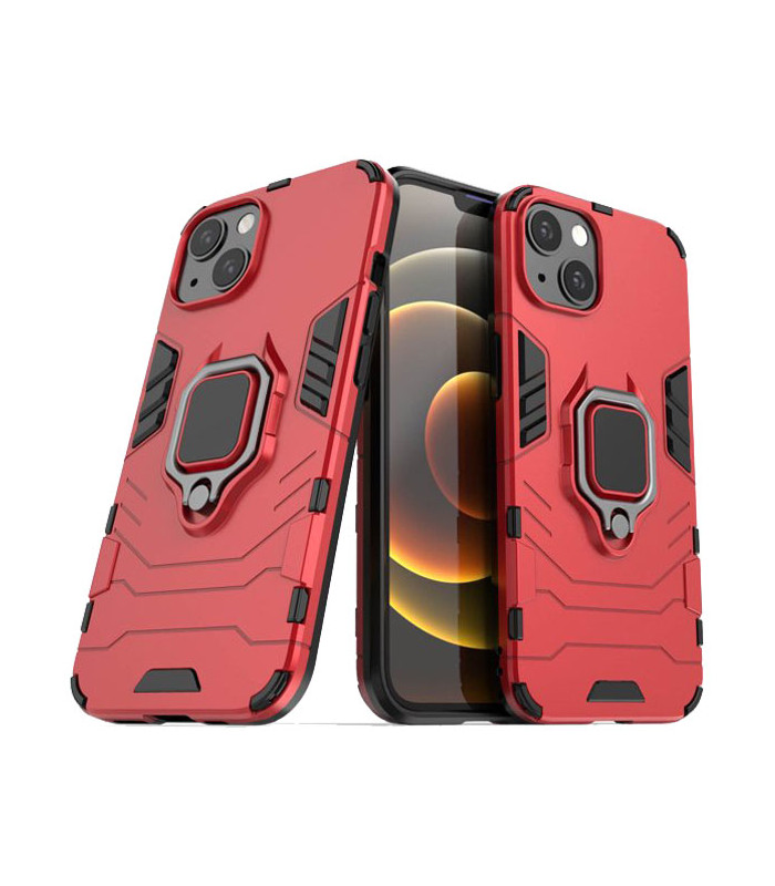کاور محافظ کیشن مدل Keysion Shockproof Armor Ring Holder مناسب برای گوشی Apple iPhone 13