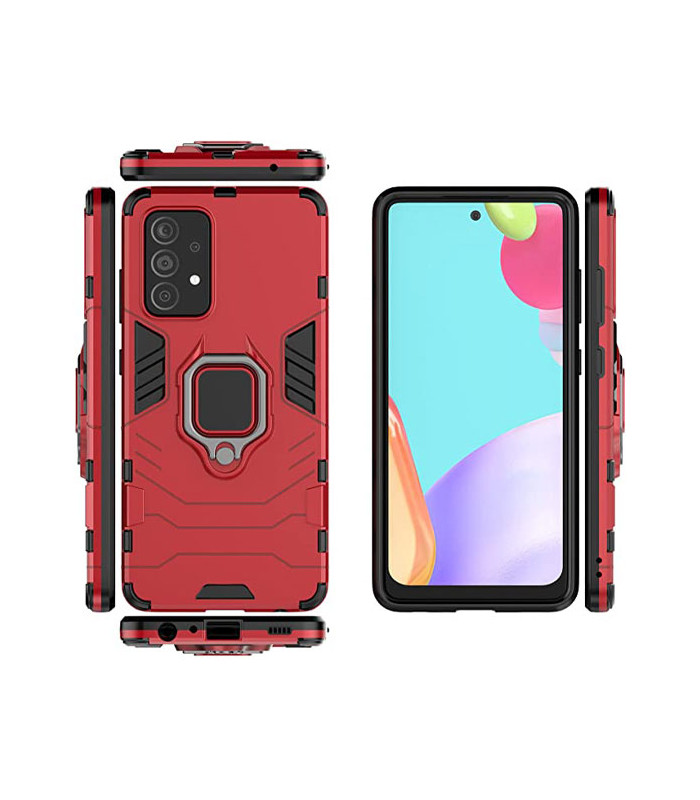 کاور محافظ کیشن مدل Keysion Shockproof Armor Ring Holder مناسب برای گوشی Samsung Galaxy A52 5G
