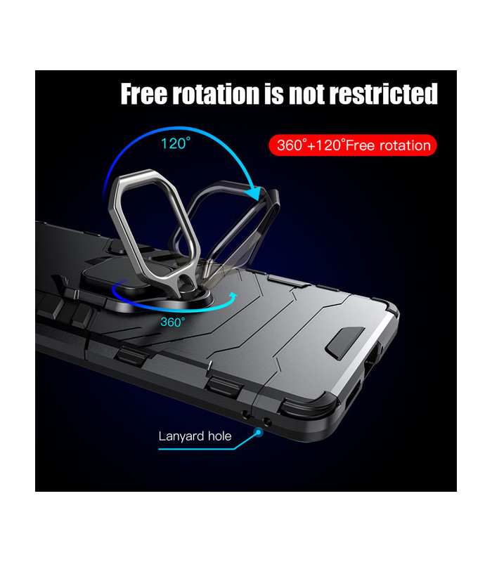 کاور محافظ کیشن مدل Keysion Shockproof Armor Ring Holder مناسب برای گوشی Samsung Galaxy S22 Plus 5G