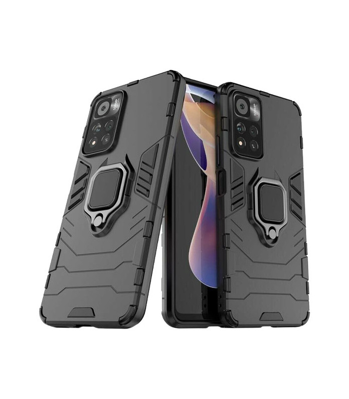 کاور محافظ کیشن مدل Keysion Shockproof Armor Ring Holder مناسب برای گوشی Xiaomi Poco M4 Pro 5G
