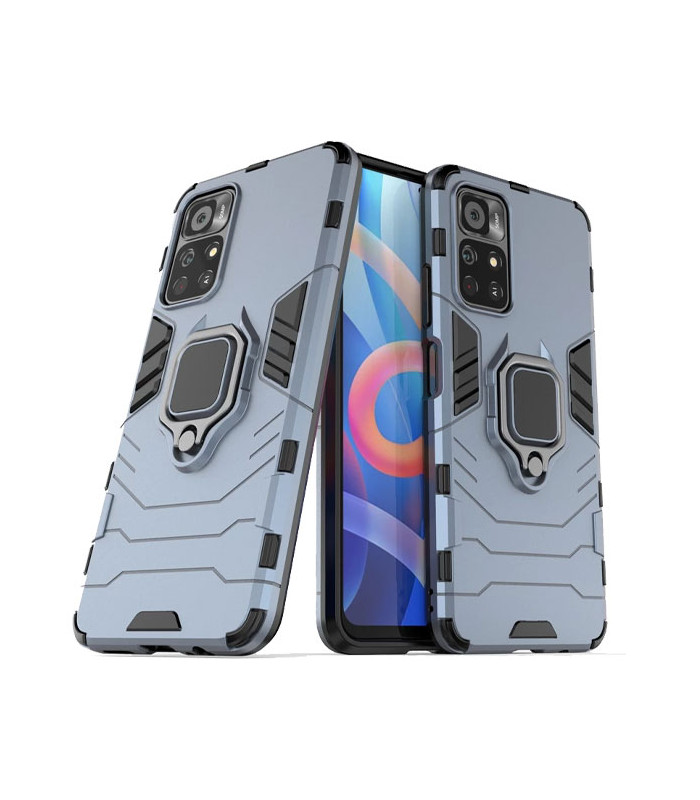 کاور محافظ کیشن مدل Keysion Shockproof Armor Ring Holder مناسب برای گوشی Xiaomi Poco M4 Pro 5G