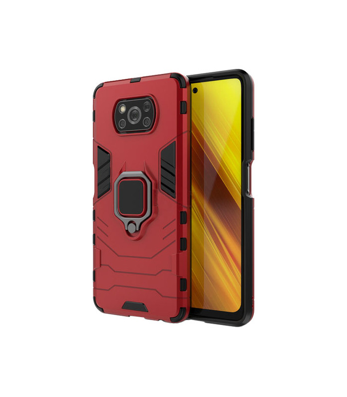 کاور محافظ کیشن مدل Keysion Shockproof Armor Ring Holder مناسب برای گوشی Xiaomi Poco X3 NFC/Poco X3 Pro