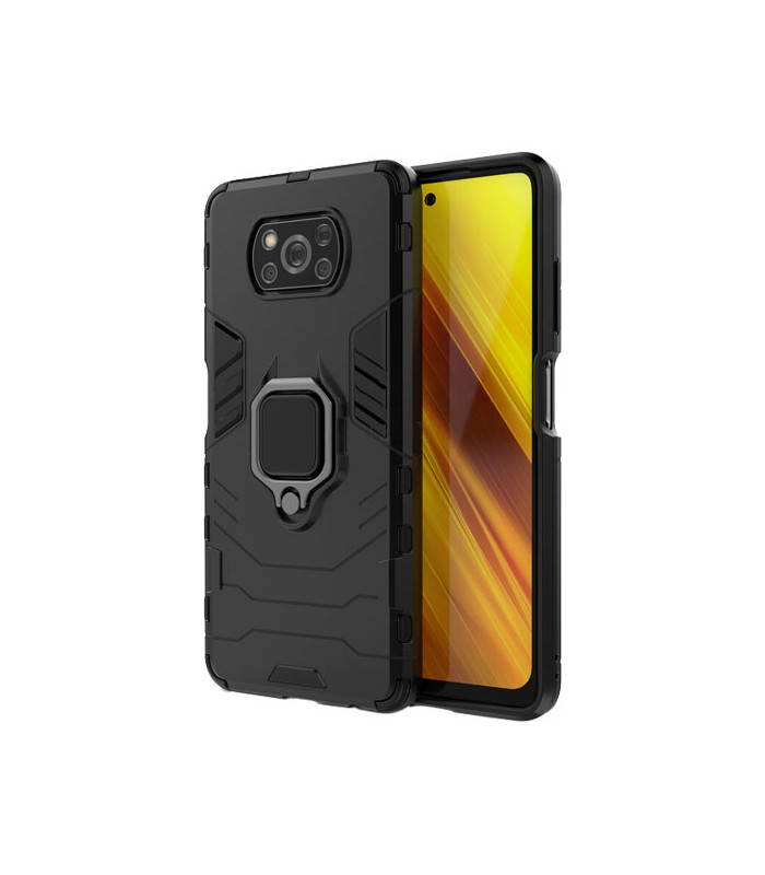 کاور محافظ کیشن مدل Keysion Shockproof Armor Ring Holder مناسب برای گوشی Xiaomi Poco X3 NFC/Poco X3 Pro