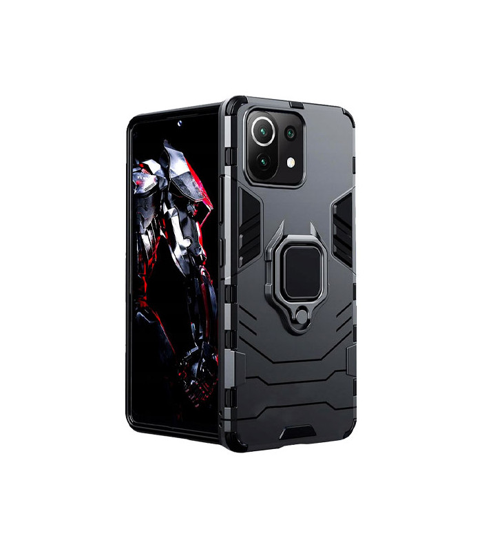 کاور محافظ کیشن مدل Keysion Shockproof Armor Ring Holder مناسب برای گوشی Xiaomi Mi 11 Lite/Mi 11 Lite 5G