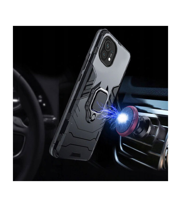 کاور محافظ کیشن مدل Keysion Shockproof Armor Ring Holder مناسب برای گوشی Xiaomi Mi 11 Lite/Mi 11 Lite 5G