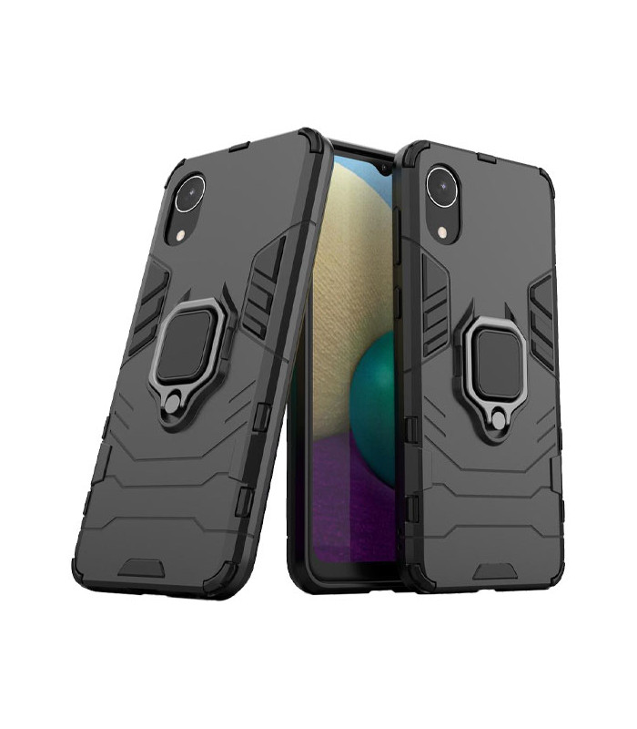 کاور محافظ کیشن مدل Keysion Shockproof Armor Ring Holder مناسب برای گوشی Samsung Galaxy A03 Core