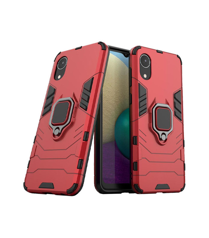 کاور محافظ کیشن مدل Keysion Shockproof Armor Ring Holder مناسب برای گوشی Samsung Galaxy A03 Core