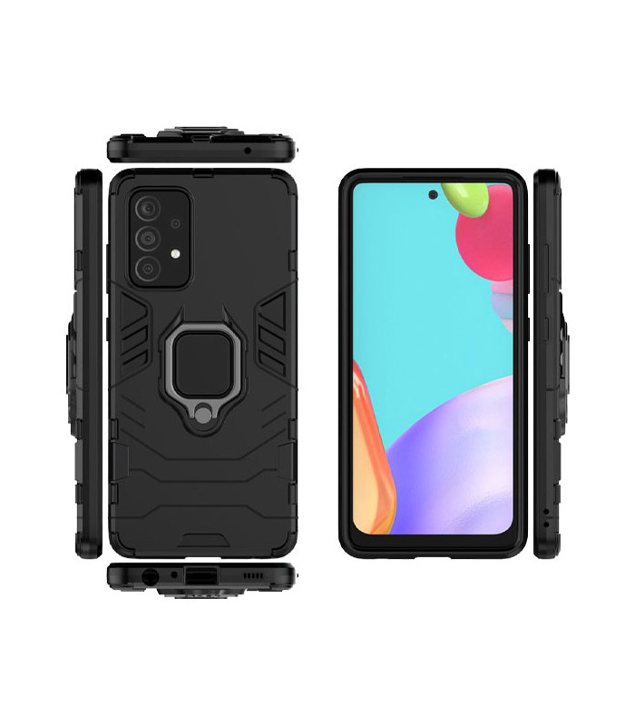 کاور محافظ کیشن مدل Keysion Shockproof Armor Ring Holder مناسب برای گوشی Samsung Galaxy A72
