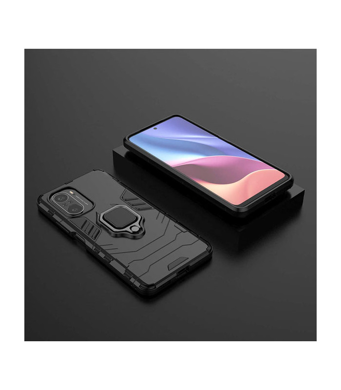 کاور محافظ کیشن مدل Keysion Shockproof Armor Ring Holder مناسب برای گوشی Xiaomi Mi 11i / Poco F3 / Redmi K40 /Pro/Pro Plus