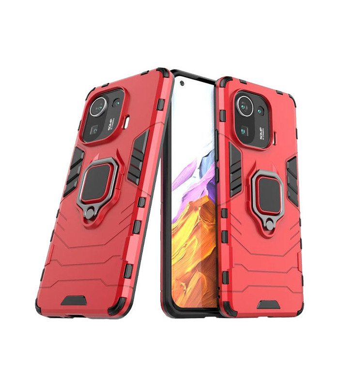 کاور محافظ کیشن مدل Keysion Shockproof Armor Ring Holder مناسب برای گوشی Xiaomi Mi 11 Pro