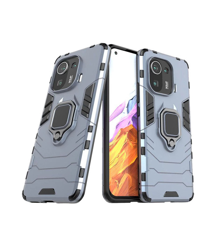 کاور محافظ کیشن مدل Keysion Shockproof Armor Ring Holder مناسب برای گوشی Xiaomi Mi 11 Pro
