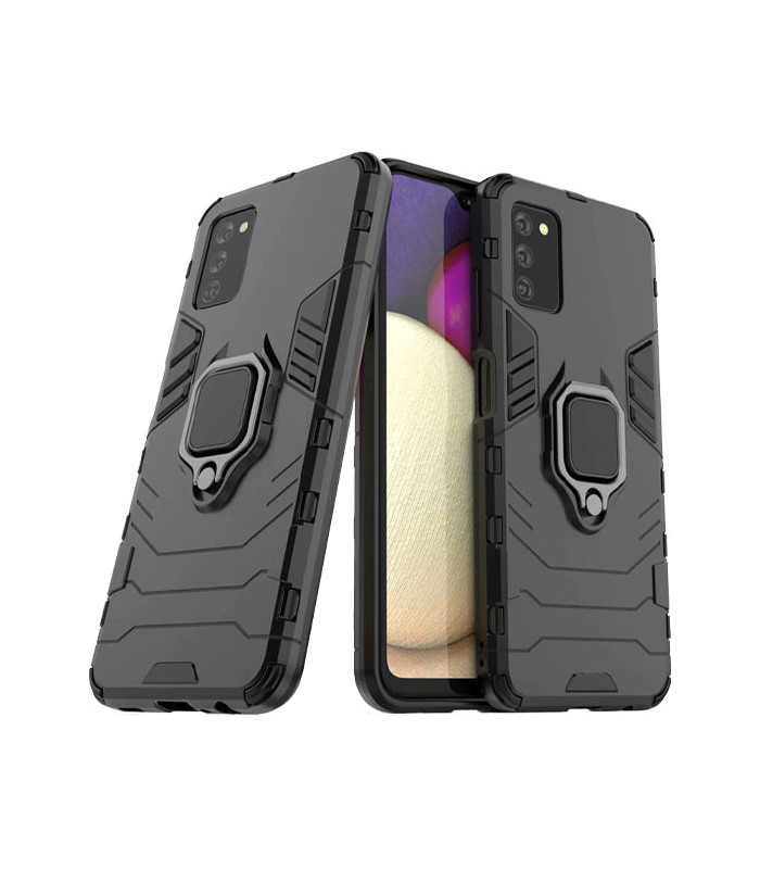 کاور محافظ کیشن مدل Keysion Shockproof Armor Ring Holder مناسب برای گوشی Samsung Galaxy A03s
