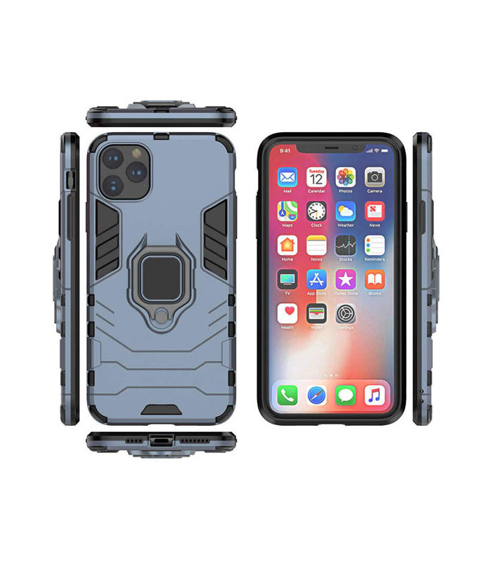کاور محافظ کیشن مدل Keysion Shockproof Armor Ring Holder مناسب برای گوشی Apple iPhone 11 Pro